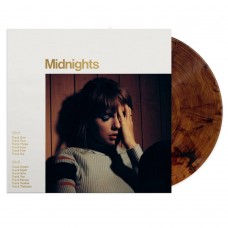 LP TAYLOR SWIFT "MIDNIGHTS" MAHOGANY MARBLED VINYL
