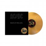 LP AC/DC "BACK IN BLACK" GOLD VINY, 50TH ANNIVERSARY EDITION