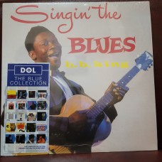 LP B. B. KING "SINGIN' THE BLUES" BLUE VINYL