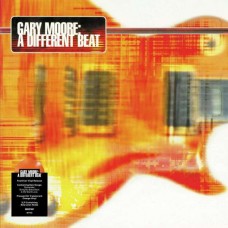 LP GARY MOORE "A DIFFERENT BEAT" (2LP) TRANSLUCENT ORANGE VINYL 