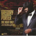 CD GREGORY PORTER "ONE NIGHT ONLY. LIVE AT THE ROYAL ALBERT HALL" (CD+DVD)
