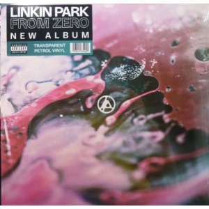 LP LINKIN PARK - From Zero Transparent Petrol 