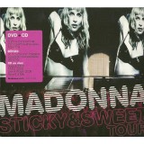 CD MADONNA "STICKY & SWEET TOUR" (CD+DVD)  