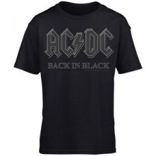 MARŠKINĖLIAI (T-SHIRT) AC/DC "BACK IN BLACK" (L)