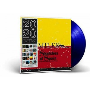 LP MILES DAVIS "SKETCHES OF SPAIN" BLUE VINYL