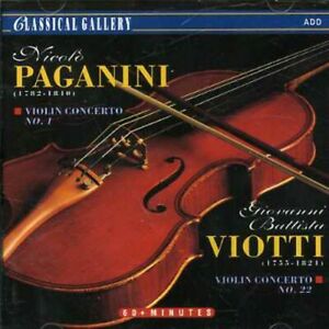 CD NICOLO PAGANINI/GIOVANNI BATTISTA VIOTTI - Violin Concertos CD NICOLO PAGANINI/GIOVANNI BATTISTA VIOTTI - Violin Concertos