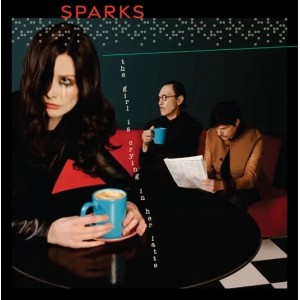 LP SPARKS "THE GIRL IS CRYING IN HER LATTE" CLEAR VINYL