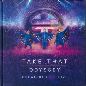 CD TAKE THAT "ODYSSEY. GREATEST HITS LIVE" (2CD+DVD+BLU-RAY)
