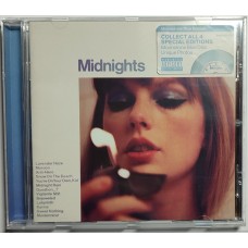 CD TAYLOR SWIFT "MIDNIGHTS" MOONSTONE BLUE DISC  
