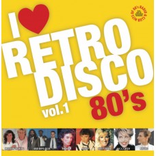 LP VARIOUS ARTISTS - I Love Retro Dance 80'S Vol.1 
