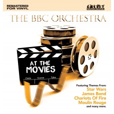 LP THE BBC ORCHESTRA "AT THE MOVIES"